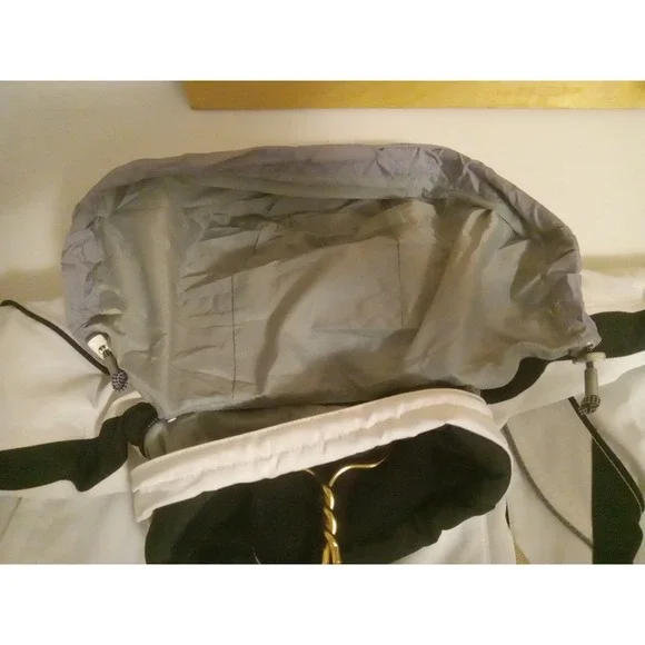 Marker Women White Colorblock Insulated Thermolite Ski Jacket‎ Size 6